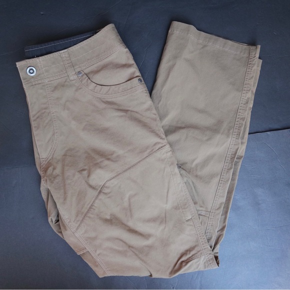 Kuhl Pants Mens Kuhl Vented Knee And Crotch Pants Size 34x32 Hiking